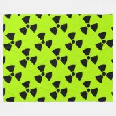 Radioactief Fleece Deken (Voorkant (Horizontaal))