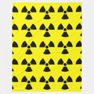 Radioactief Fleece Deken