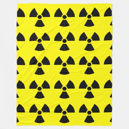 Radioactief Fleece Deken (Voorkant)