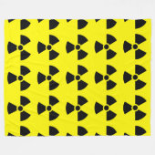 Radioactief Fleece Deken (Voorkant (Horizontaal))