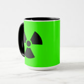 Radioactief Mok (Voorkant links)