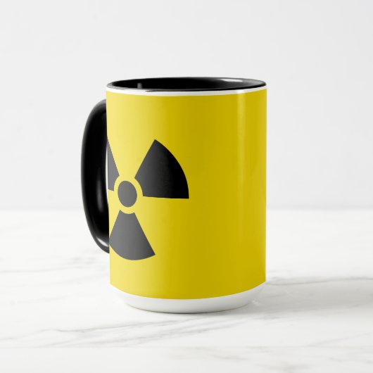 Radioactief Mok (Voorkant links)