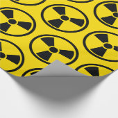 Radioactief patroon cadeaupapier (Hoek)