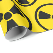 Radioactief patroon cadeaupapier (Rol Hoek)