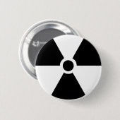 radioactief ronde button 5,7 cm (Voorkant /achterkant)