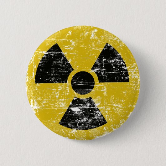  radioactief ronde button 5,7 cm (Voorkant)