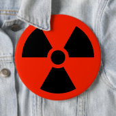 Radioactief Ronde Button 6,0 Cm (In situ)