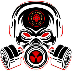 Radioactief schedelontwerp t-shirt