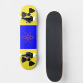 Radioactief Sign Skateboard (Voorkant)