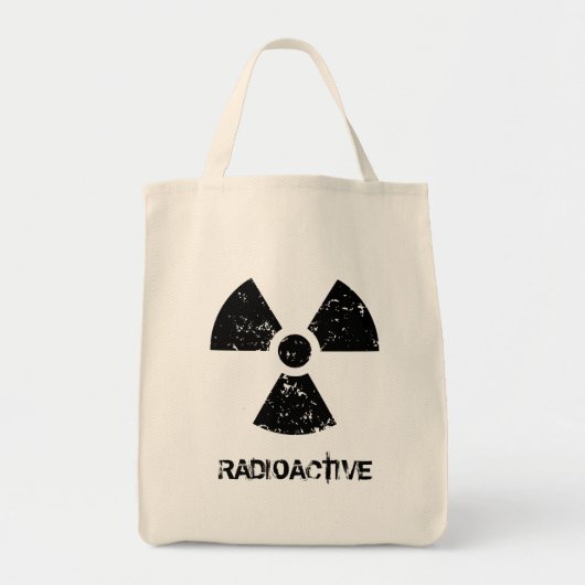Radioactief symbool - Fun Tote Bag (Voorkant)