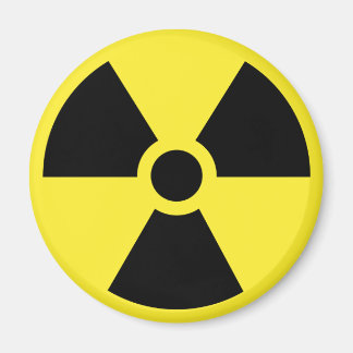 Radioactief Symbool Magnet Magneet