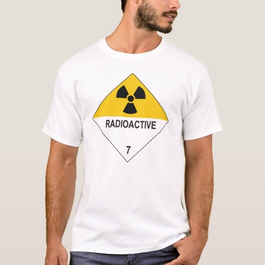 radioactief t-shirt (Voorkant)