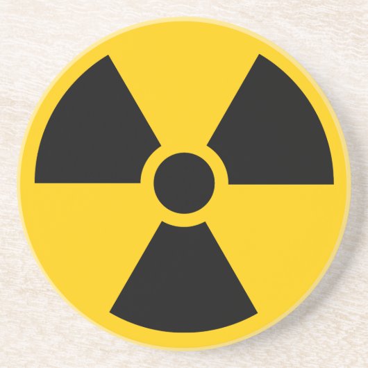 Radioactief Zandsteen Onderzetter (Voorkant)