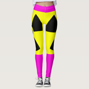 Radioactieve Roze Broek Leggings