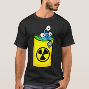 radioactieve vis t-shirt