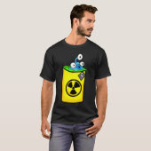 radioactieve vis t-shirt (Voorkant volledig)