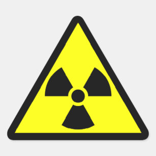RadioActive Warning Sticker