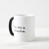 Radioactivité sentant la tasse (Devant gauche)