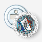 RADIODECAPSULER BUTTON FLESOPENER (Voorkant)