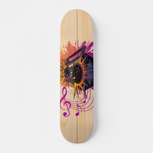 radioexplosie skateboard (Voorkant)