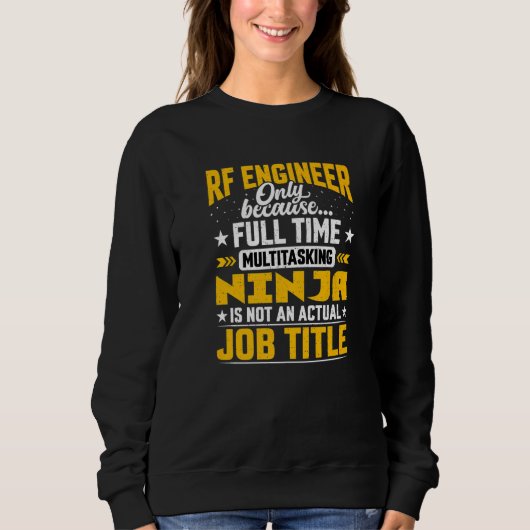 Radiofrequenttechnicus Rf Engineer Functie Trui (Voorkant)