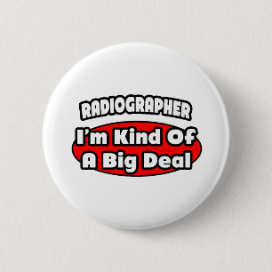 Radiograaf ... Big Deal Ronde Button 5,7 Cm