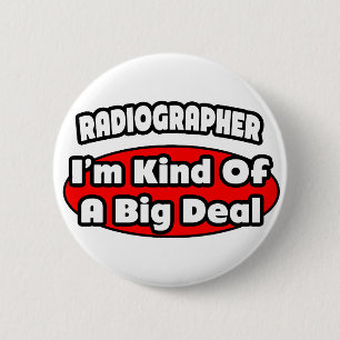 Radiograaf ... Big Deal Ronde Button 5,7 Cm