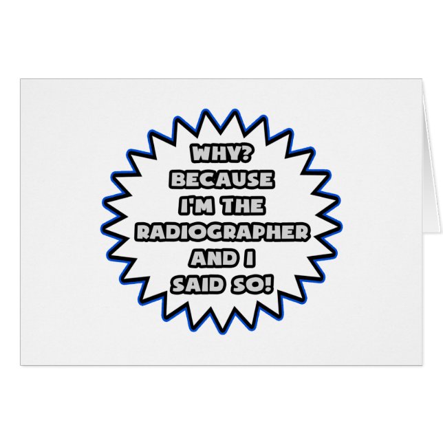 Radiographe .. Parce Que Je L'Ai Dit. (Devant horizontal)