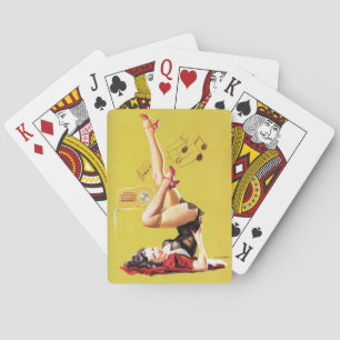 Radiohoorspel Vintage Pin-Up Speelkaarten