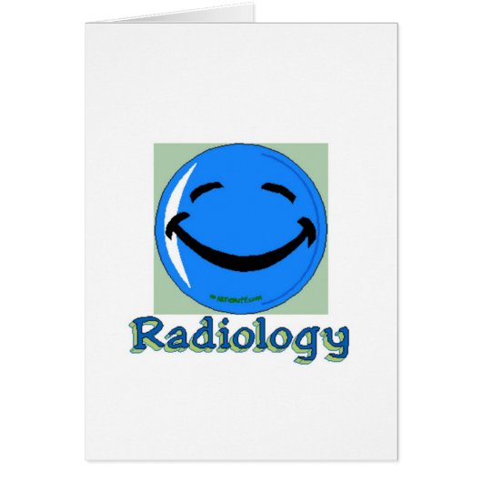 Radiologie bedankt (Voorkant)