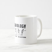 Radiologie die je gebruikt, we stellen de technolo koffiemok (Voorkant rechts)