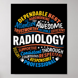 Radiologie Grappige Rad Tech Week Waardering Radio Poster