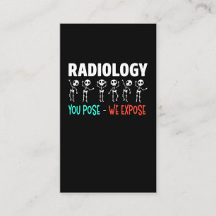 Radiologie Humor Xray Skeletten Radioloog Visitekaartje
