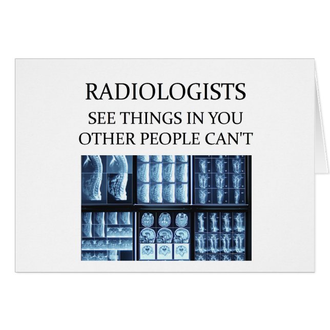 Radiologie RADIOLOGisT (Devant horizontal)