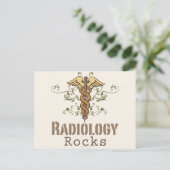 Radiologie Rocks Cartes postales Caduceus (Debout devant)