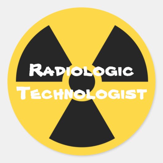 Radiologie Ronde Sticker (Voorkant)