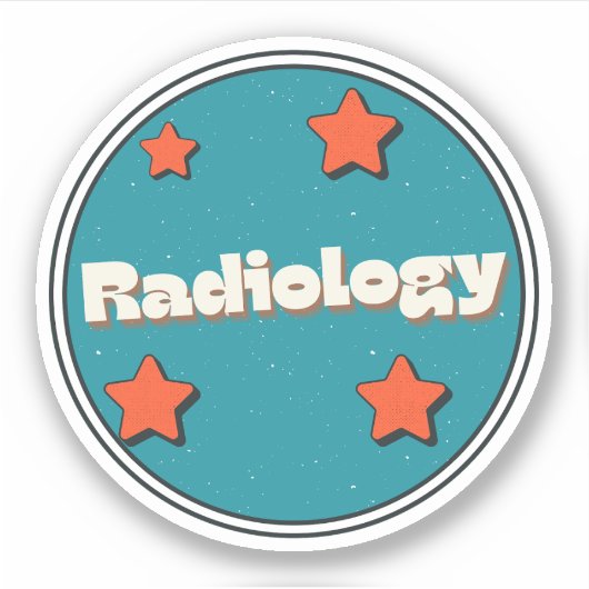 Radiologie Sticker (Voorkant)