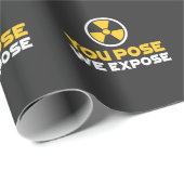 Radiologie Tech Gift Radioactive Nuclear Cadeaupapier (Rol Hoek)