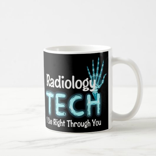 Radiologie Tech Humor X Ray Koffiemok (Rechts)