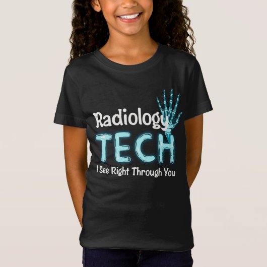 Radiologie Tech Humor X Ray T-shirt (Voorkant)