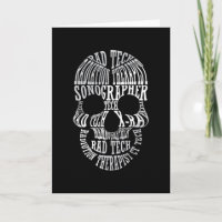 Radiologie Tech Rad Tech Skull Technoloog Xray