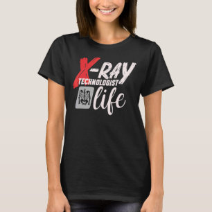 Radiologie Tech Radiographer X Ray Technoloog LIF T-shirt