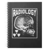Radiologie Technicus Skull Xray Technoloog Notitieboek (Voorkant)