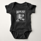 Radiologie Technicus Skull Xray Technoloog Romper (Voorkant)