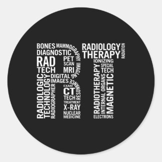 Radiologie Technoloog Ronde Sticker