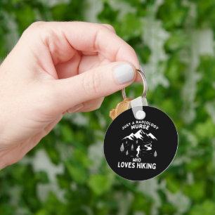 Radiologie Verpleegster Loves Wandelverpleegster Sleutelhanger