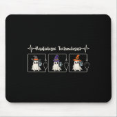 Radiologisch Technoloog Ghost Radiology X-ray Tech Muismat (Voorkant)