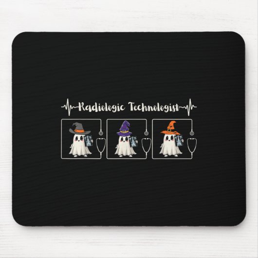 Radiologisch Technoloog Ghost Radiology X-ray Tech Muismat (Voorkant)