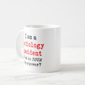 radiologische ingezetene koffiemok (Voorkant links)