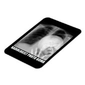 RADIOLOGIST FOTO BOMB MAGNEET (Linkerzijde)